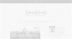 Desktop Screenshot of chemistrahmah.com